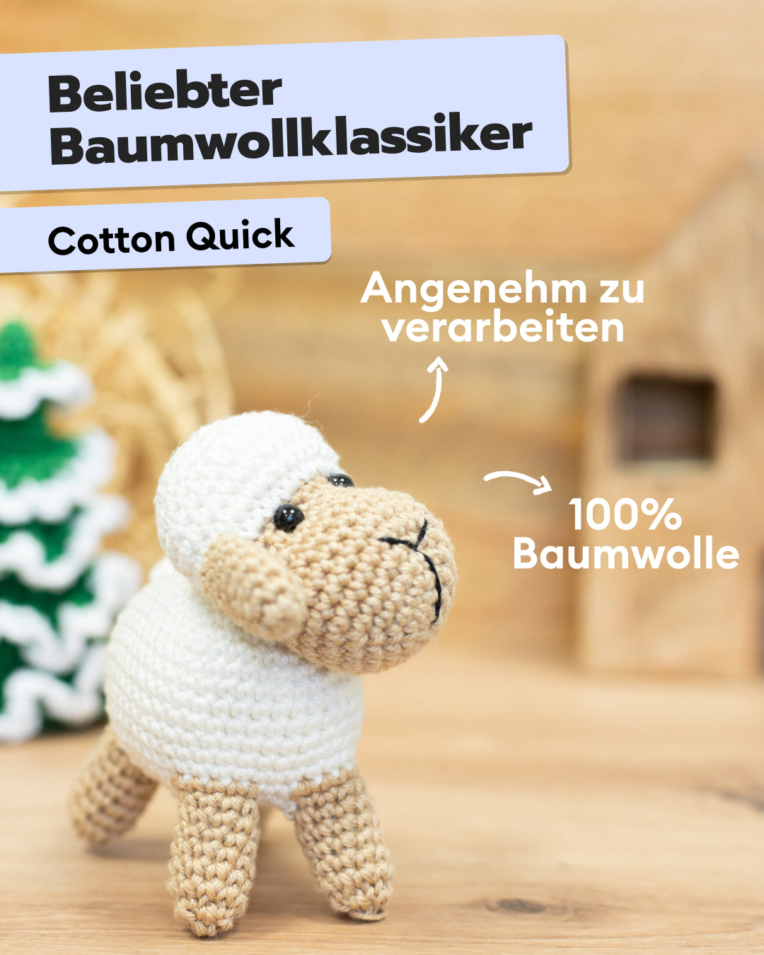 Häkel-Adventskalender Bauernhof