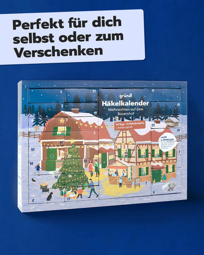 Häkel-Adventskalender Bauernhof