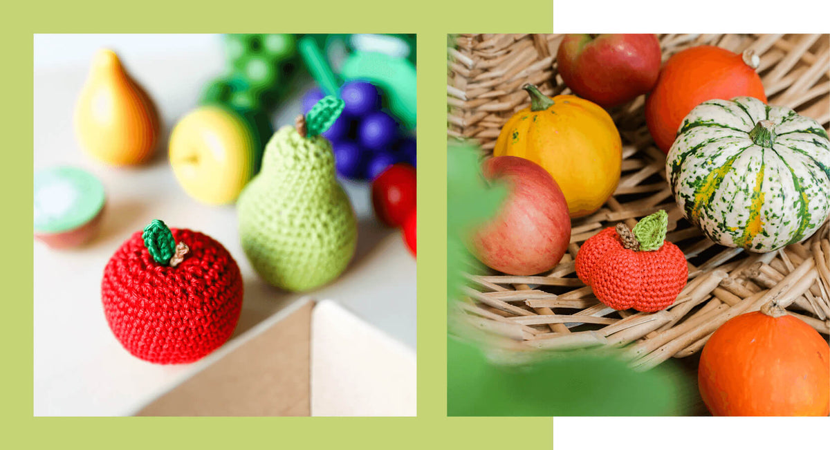 Obst und Gemüse häkeln