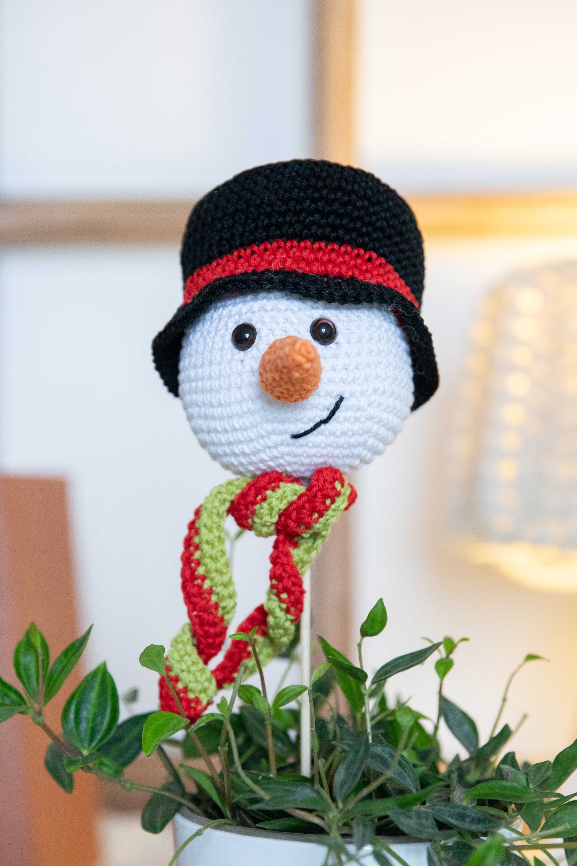 Weihnachtliche Blumenstecker