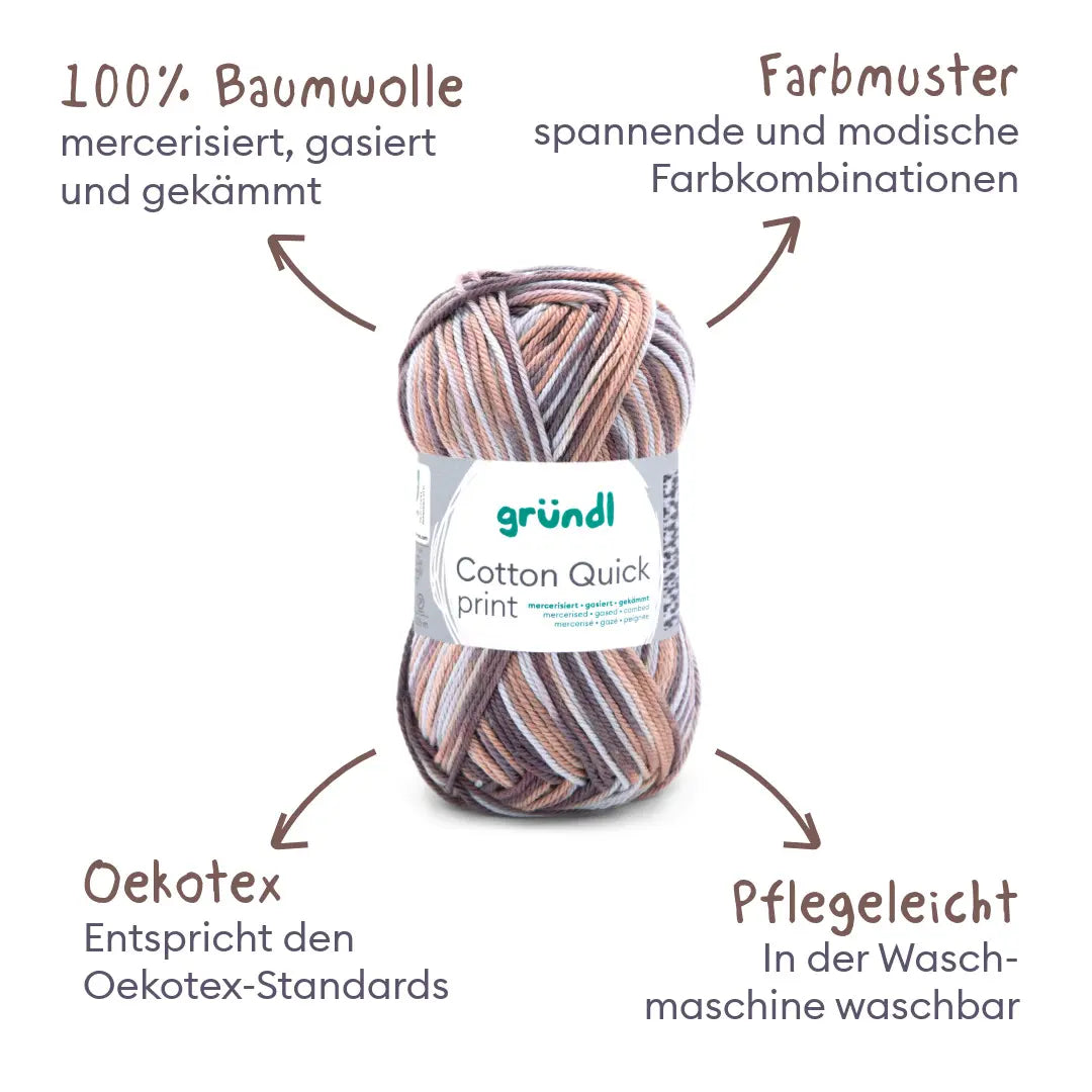 Kit de tricot veste courte à rayures