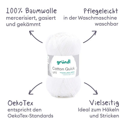 Häkelset Schlüsseltäschchen Melone