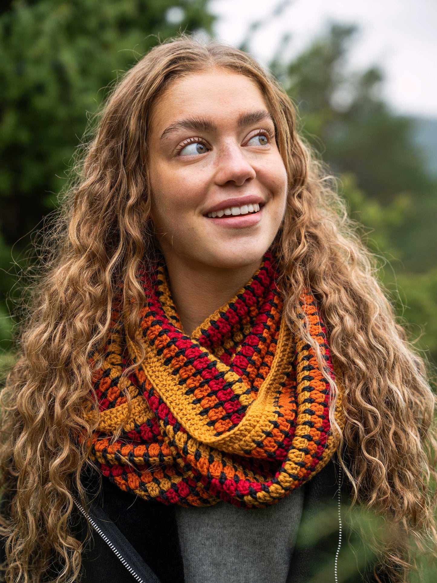 Autumn Häkel Beanie und Loop