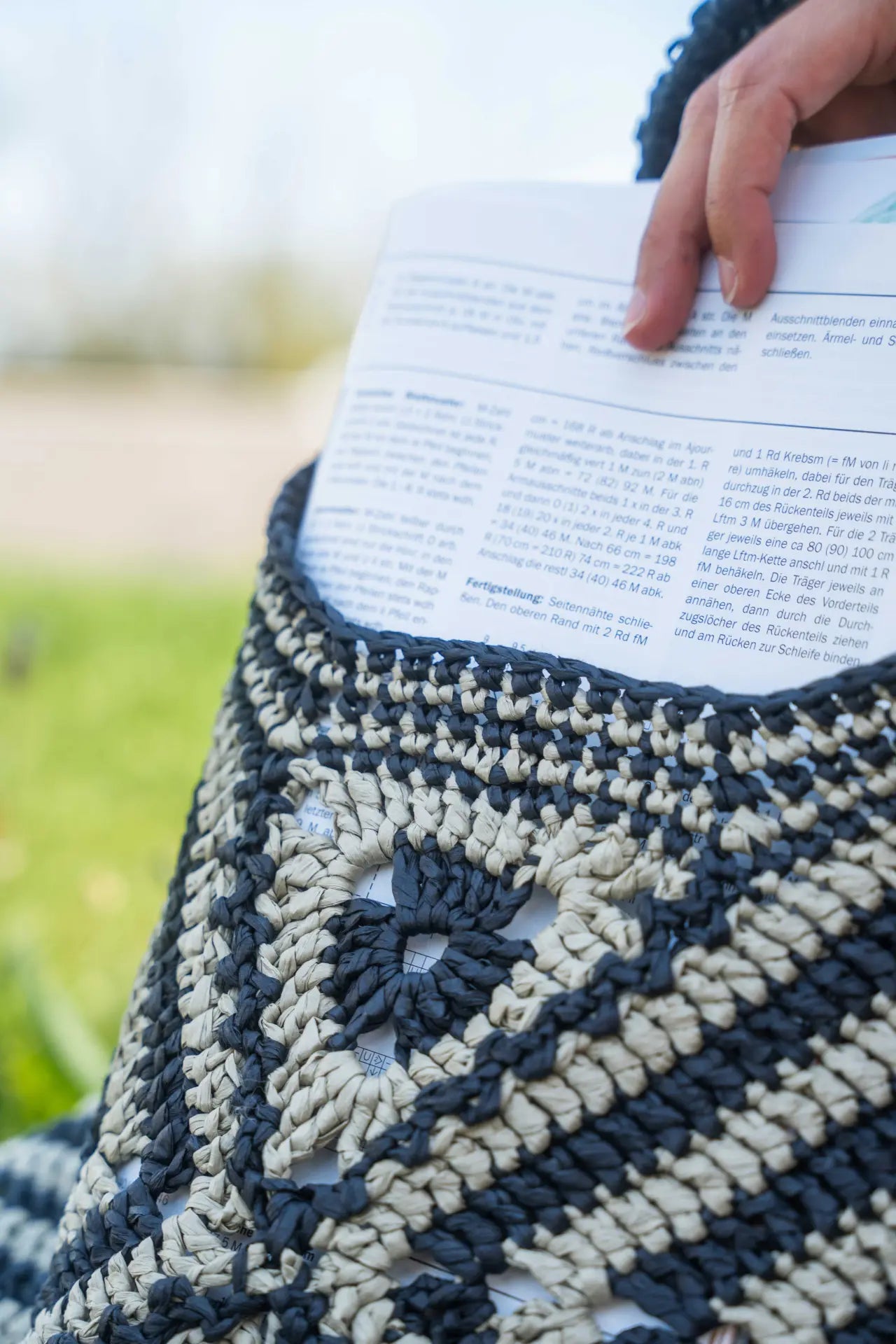 Anleitung Granny-Square-Shopper