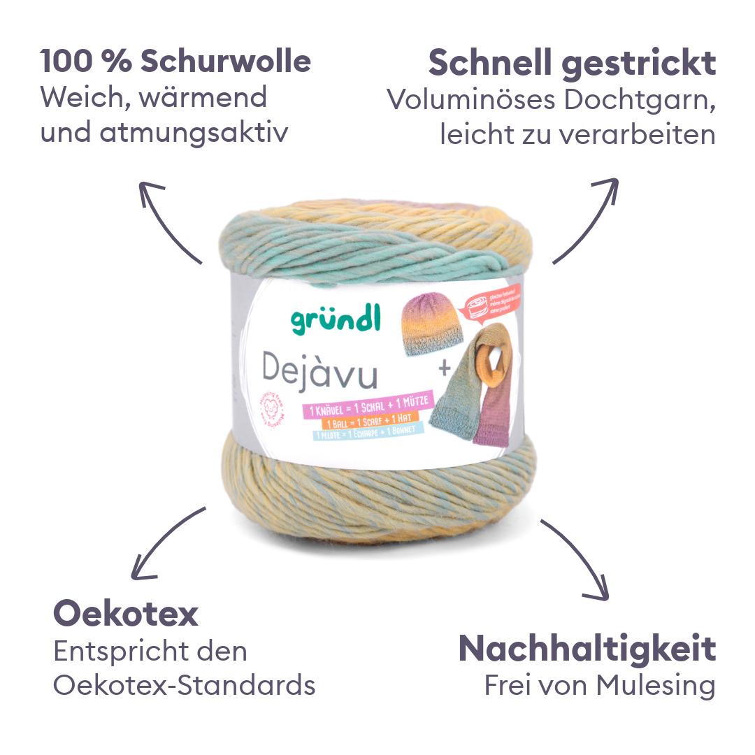 Knitting set Long Weekend Sweater Dejavu