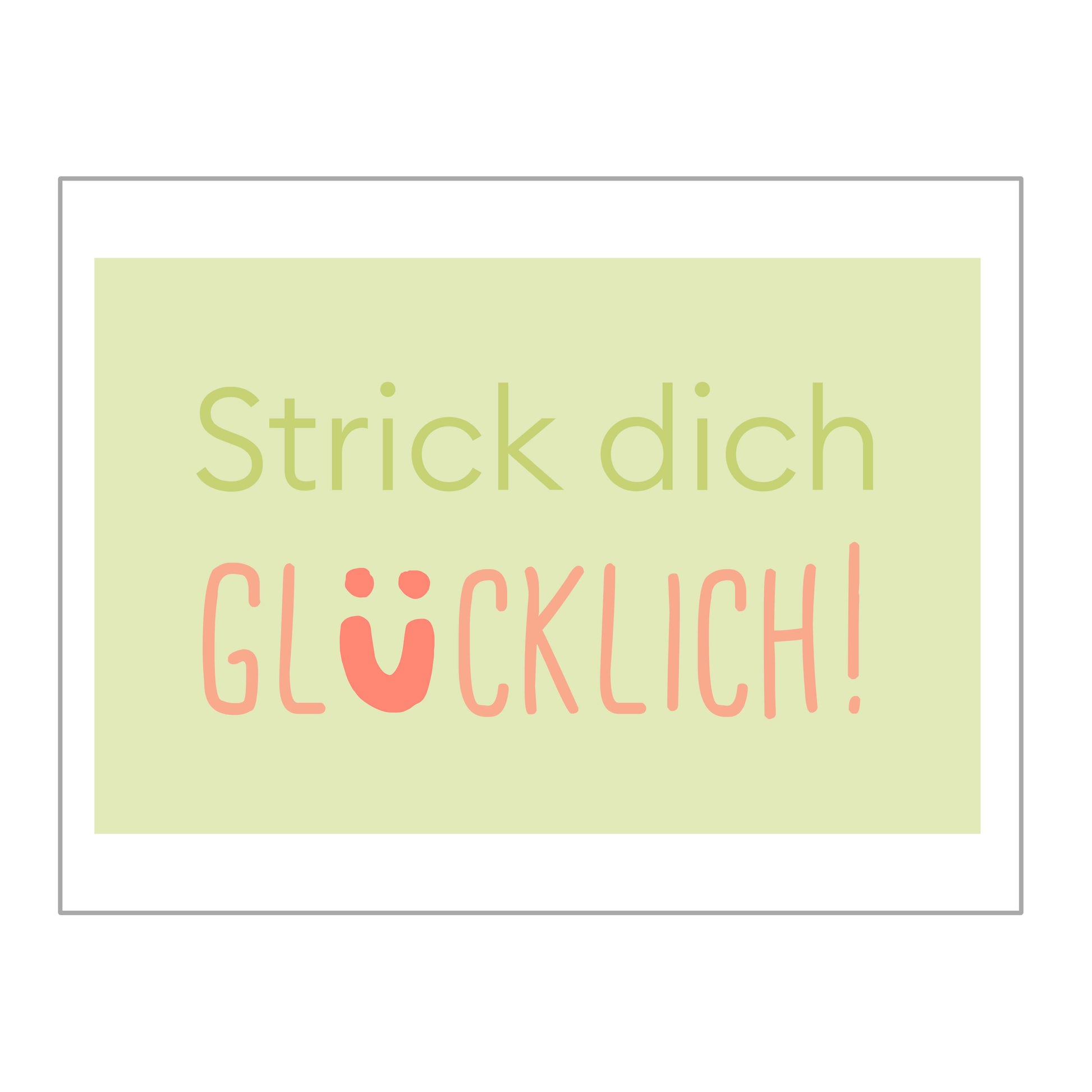 Strick dich glücklich