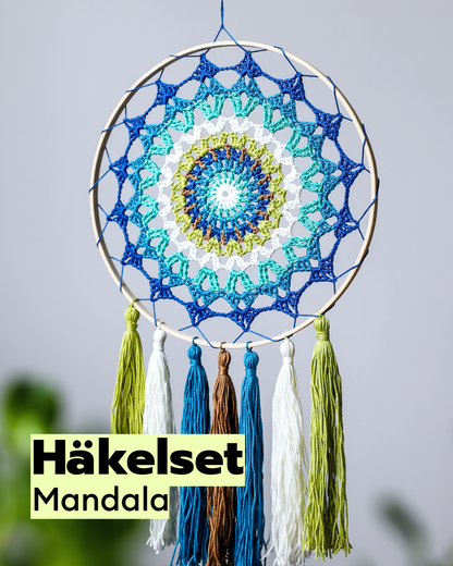 Häkelset Traumfänger mit Mandala