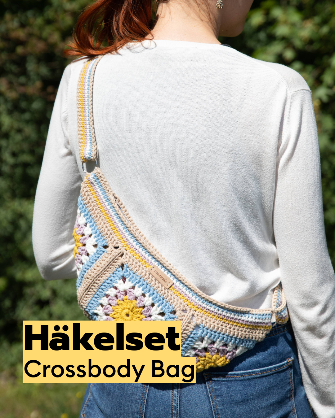 Häkelset Crossbody Bag