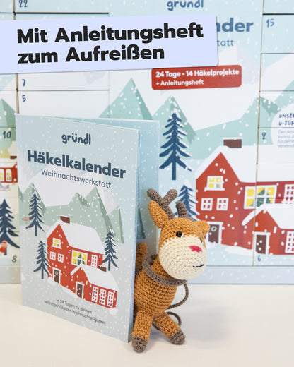 Häkel-Adventskalender Weihnachtswerkstatt