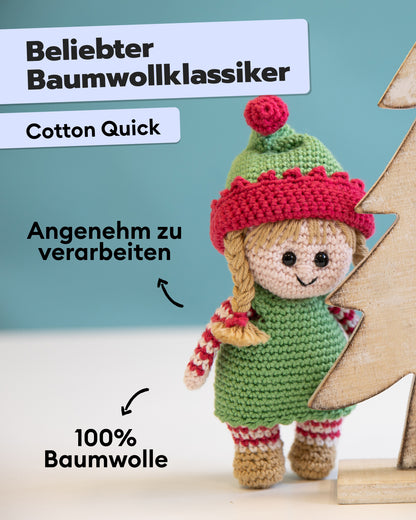 Häkel-Adventskalender Weihnachtswerkstatt