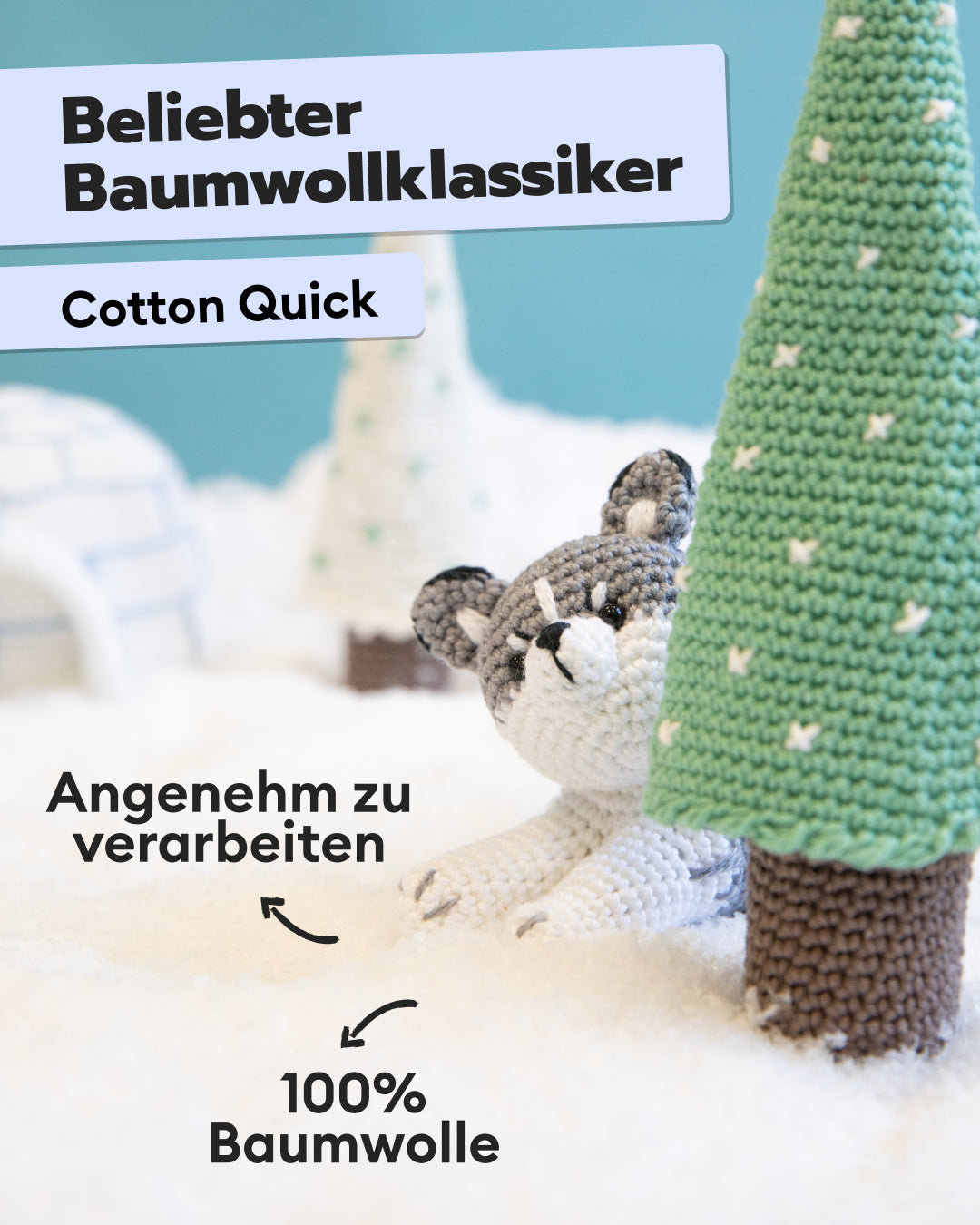 Häkel-Adventskalender Winterwelt