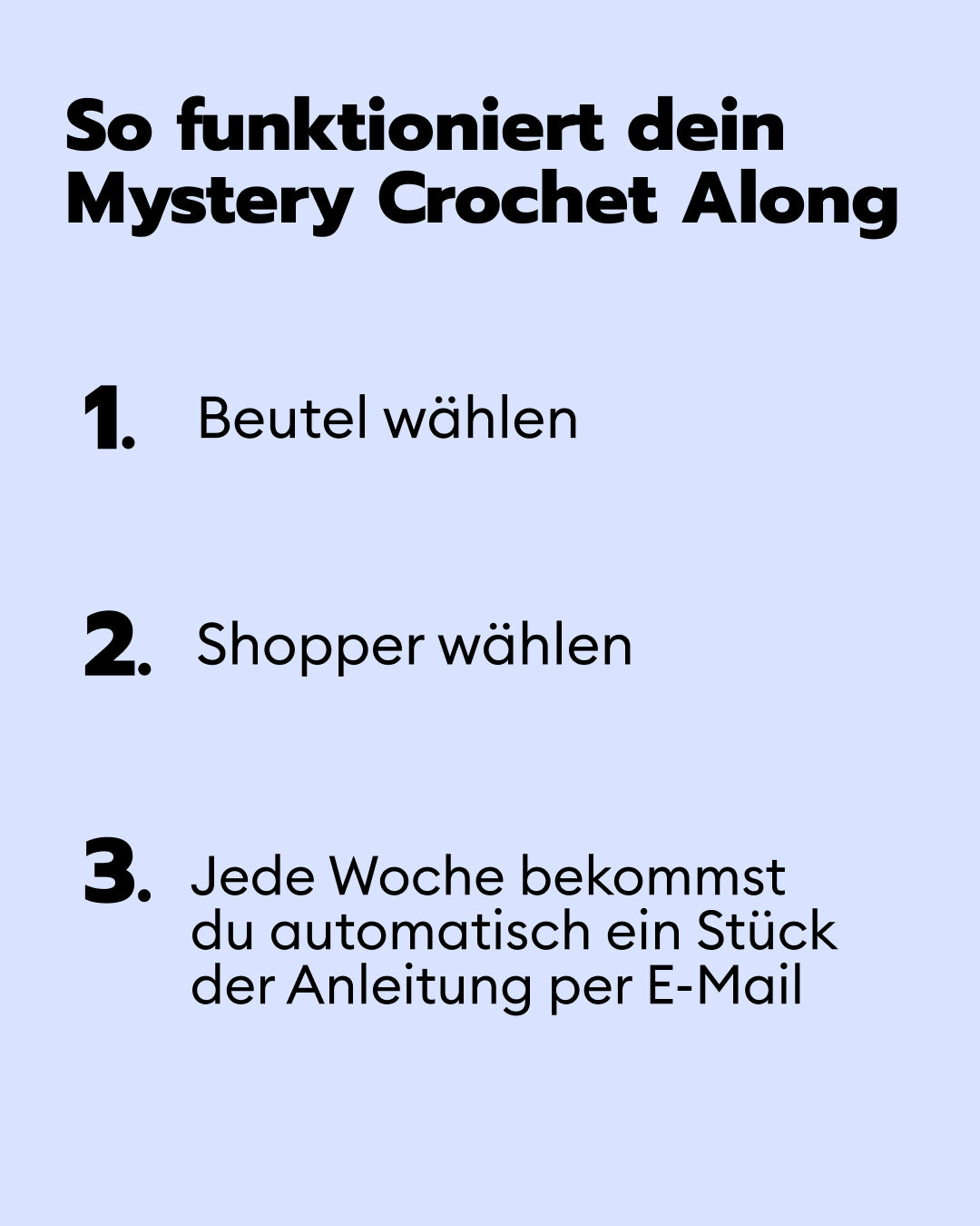 Crochet Set Shopper and Pouch Mystery Crochet Along