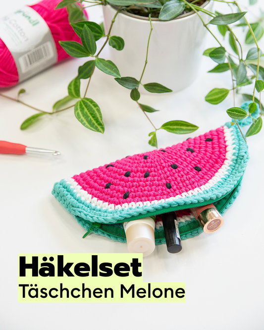 Häkelset Täschchen Melone