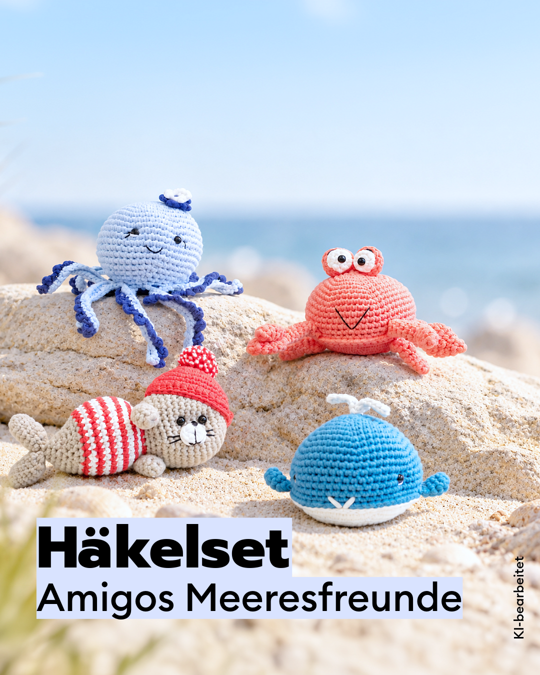 Häkelset Meeresfreunde AmiGos