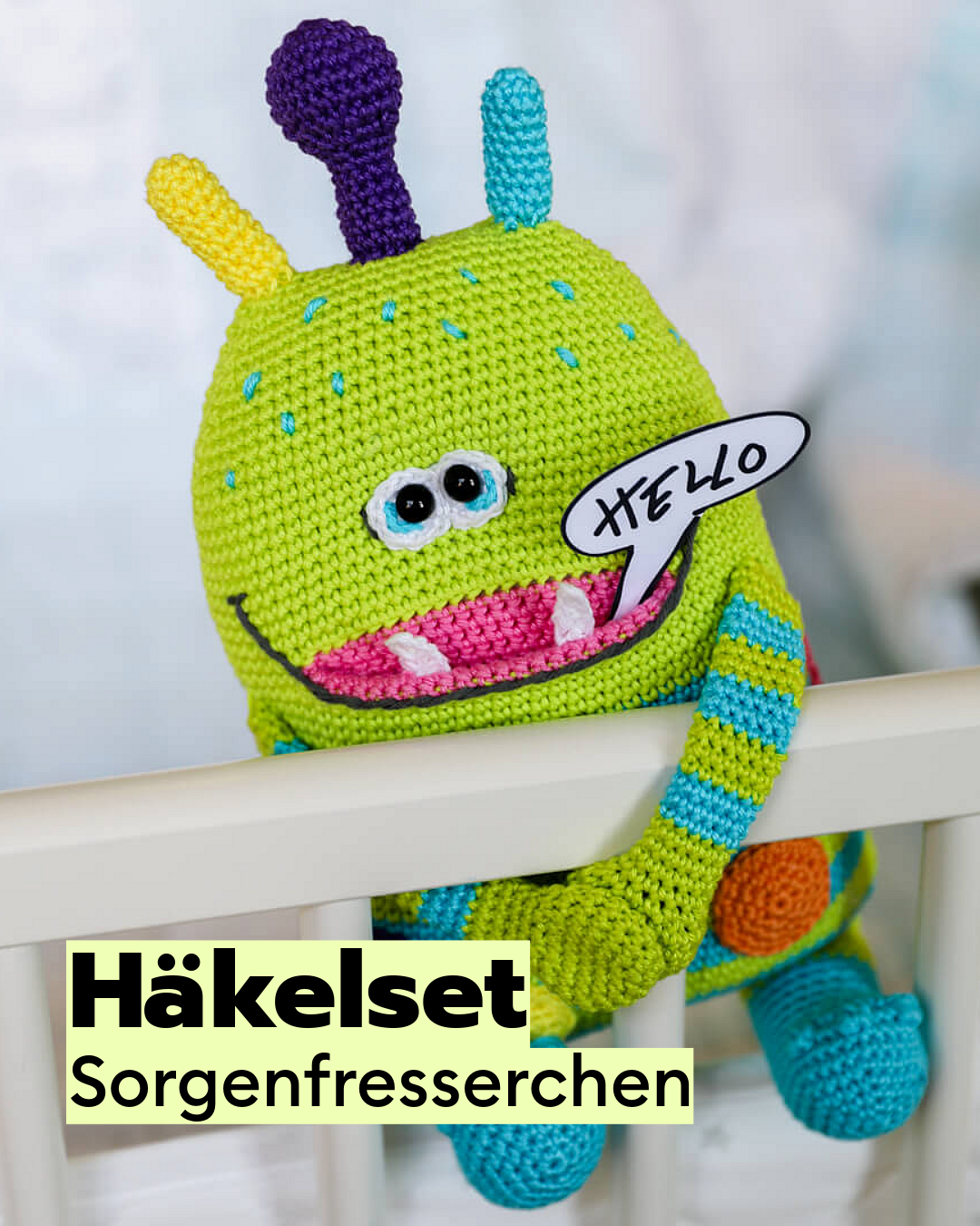 Häkelset Amigurumi Sorgenfresser