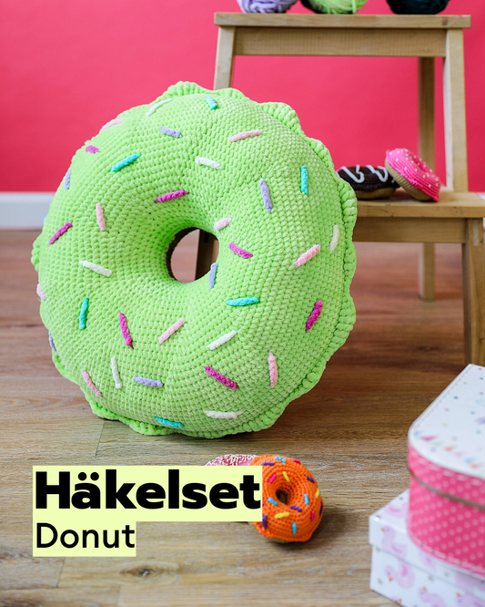 Kit de crochet Coussin donut