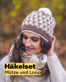 Häkelset Mütze und Loop aus Gründl King Cotton