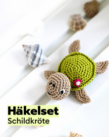 Häkelset Amigurumi Schildkröte