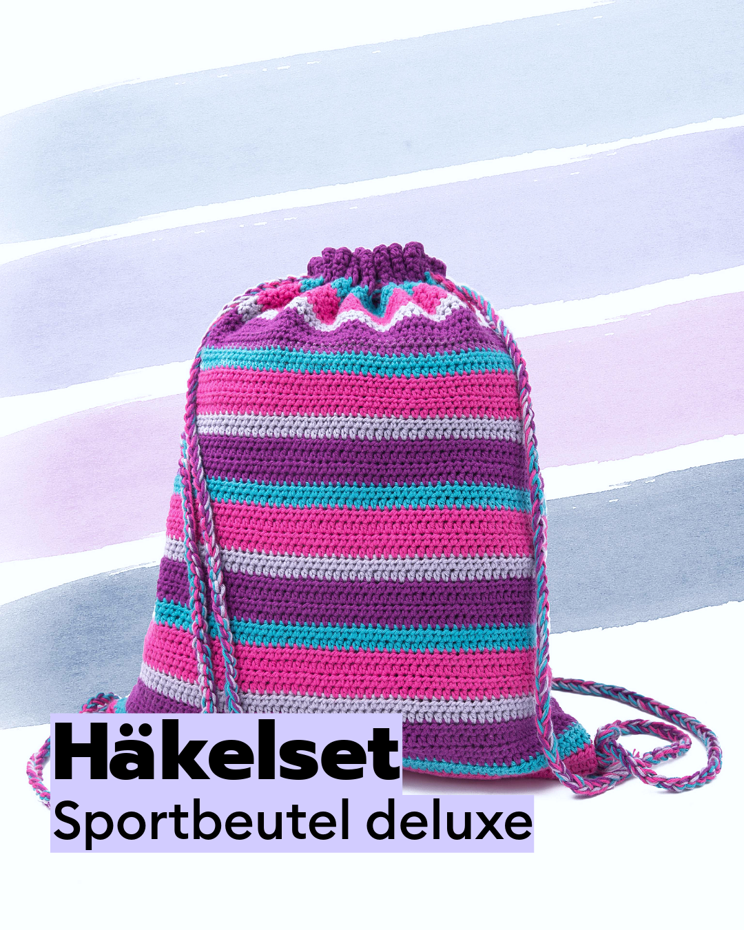 Häkelset Sportbeutel deluxe