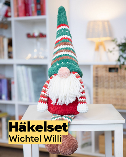 Kit de crochetage Wichtel Willi de Noël