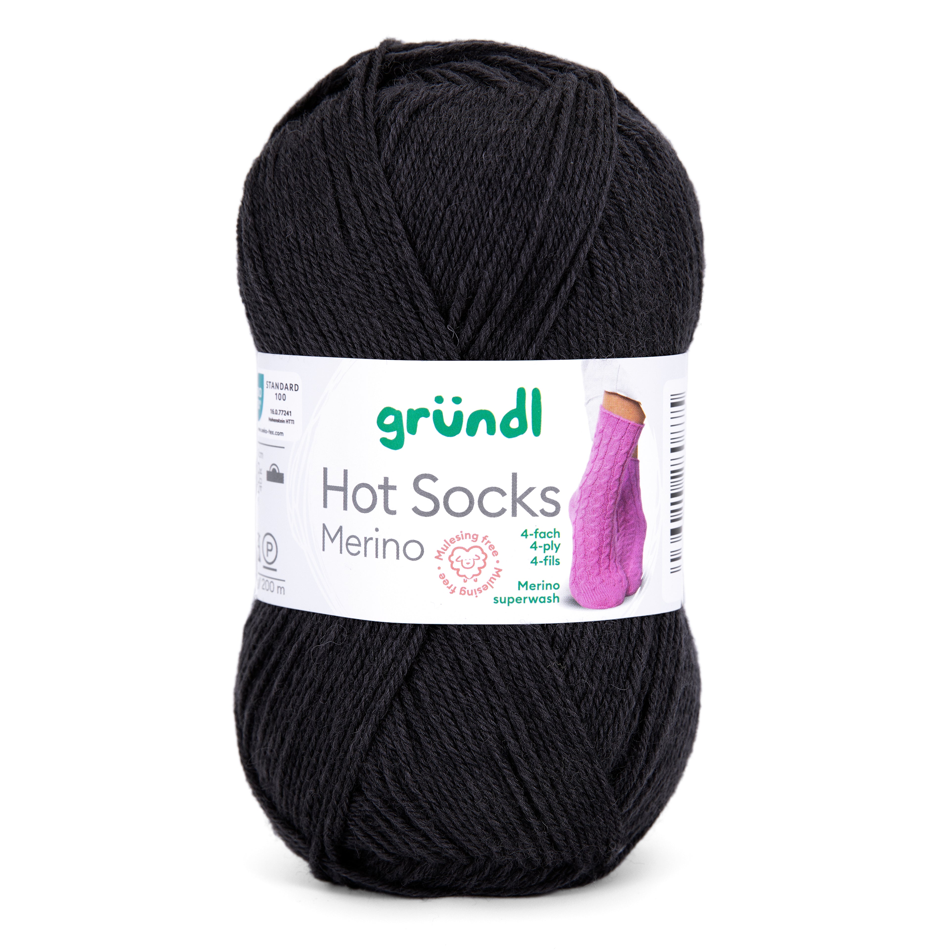 ᐅ Hot Socks Merino – soft 4-ply sock yarn from Gründl