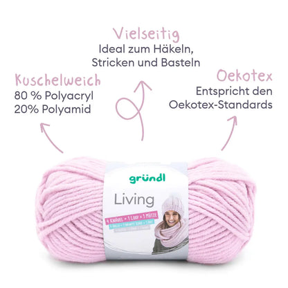 Strickset für 3 Kissenhüllen