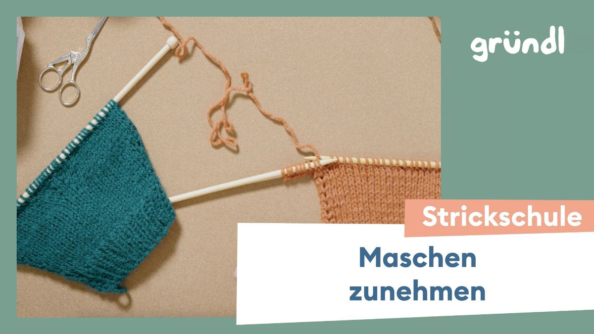 Maschen zunehmen