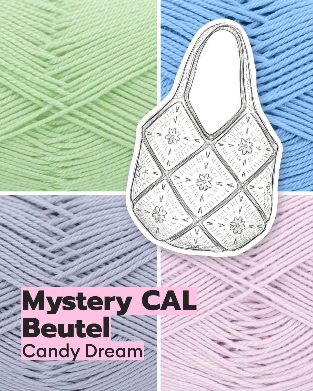 Crochet Kit Bag Mystery Crochet Along