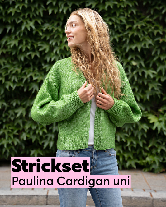 Strickset Paulina Cardigan uni