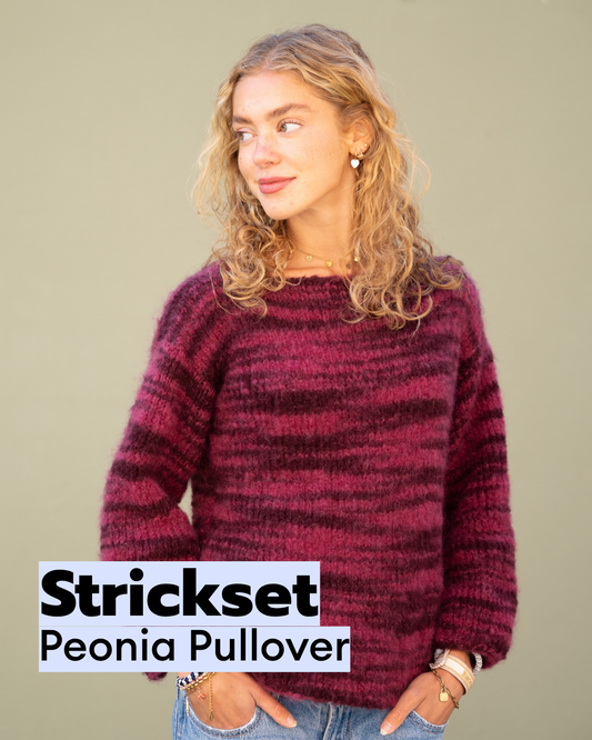 Strickset Peonia Pullover