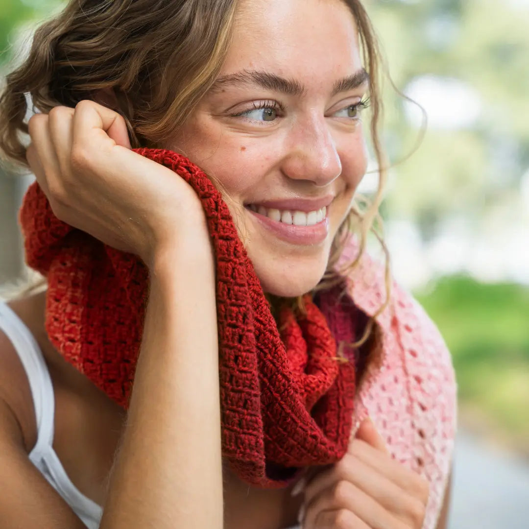 Kit de crochet Trigon Écharpe au crochet