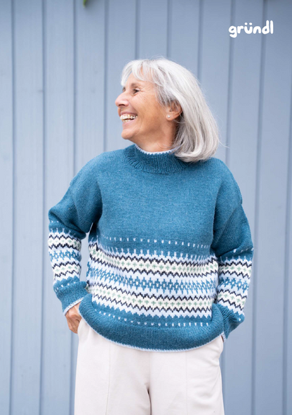 Anleitung Strickset Solveig Sweater