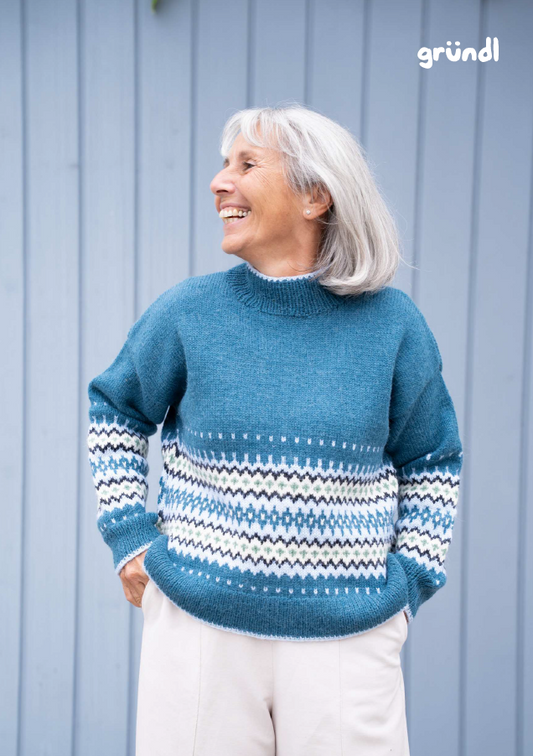 Anleitung Strickset Solveig Sweater