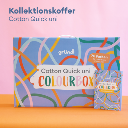 Cotton Quick uni Colourbox - 70 Farben
