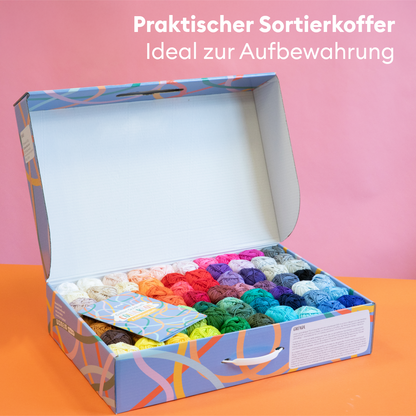 Cotton Quick uni Colourbox - 70 Farben