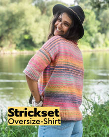 Strickset Oversize-Shirt