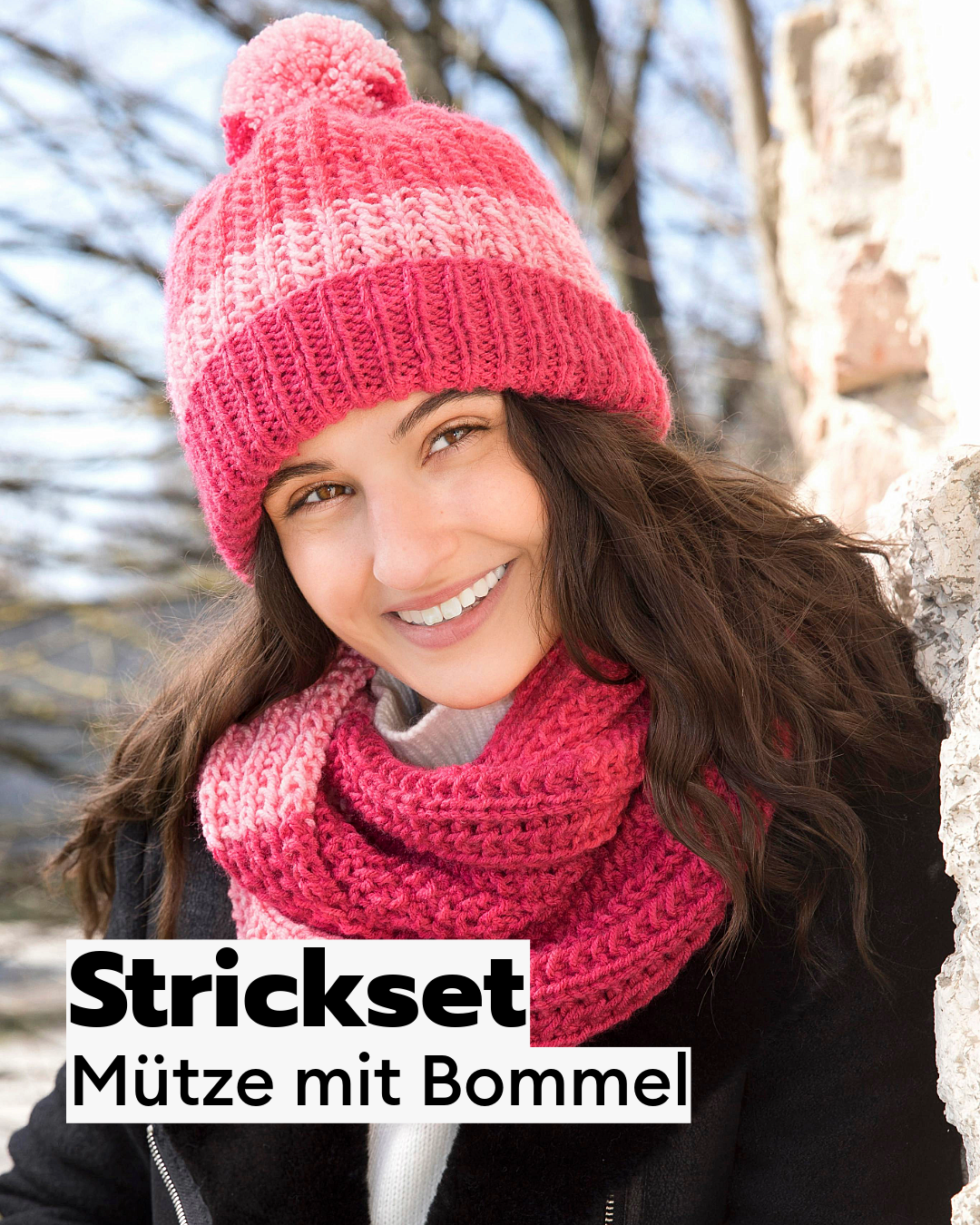 Kit de tricot Bonnet en Gründl Lolly Pop