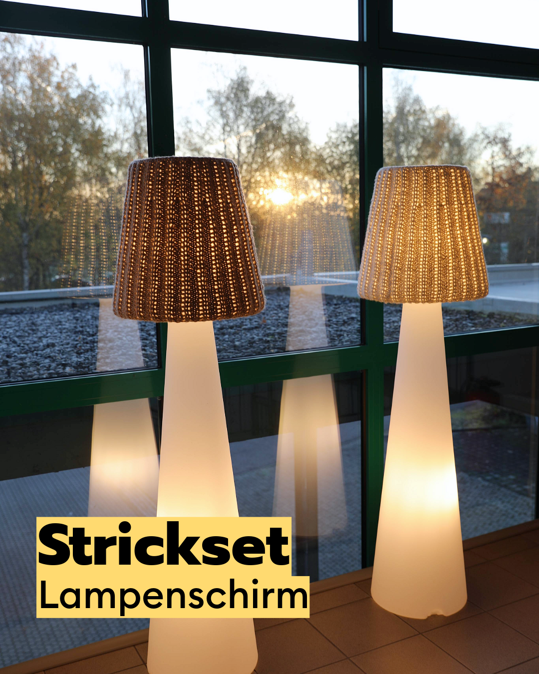 Strickset Lampenschirm