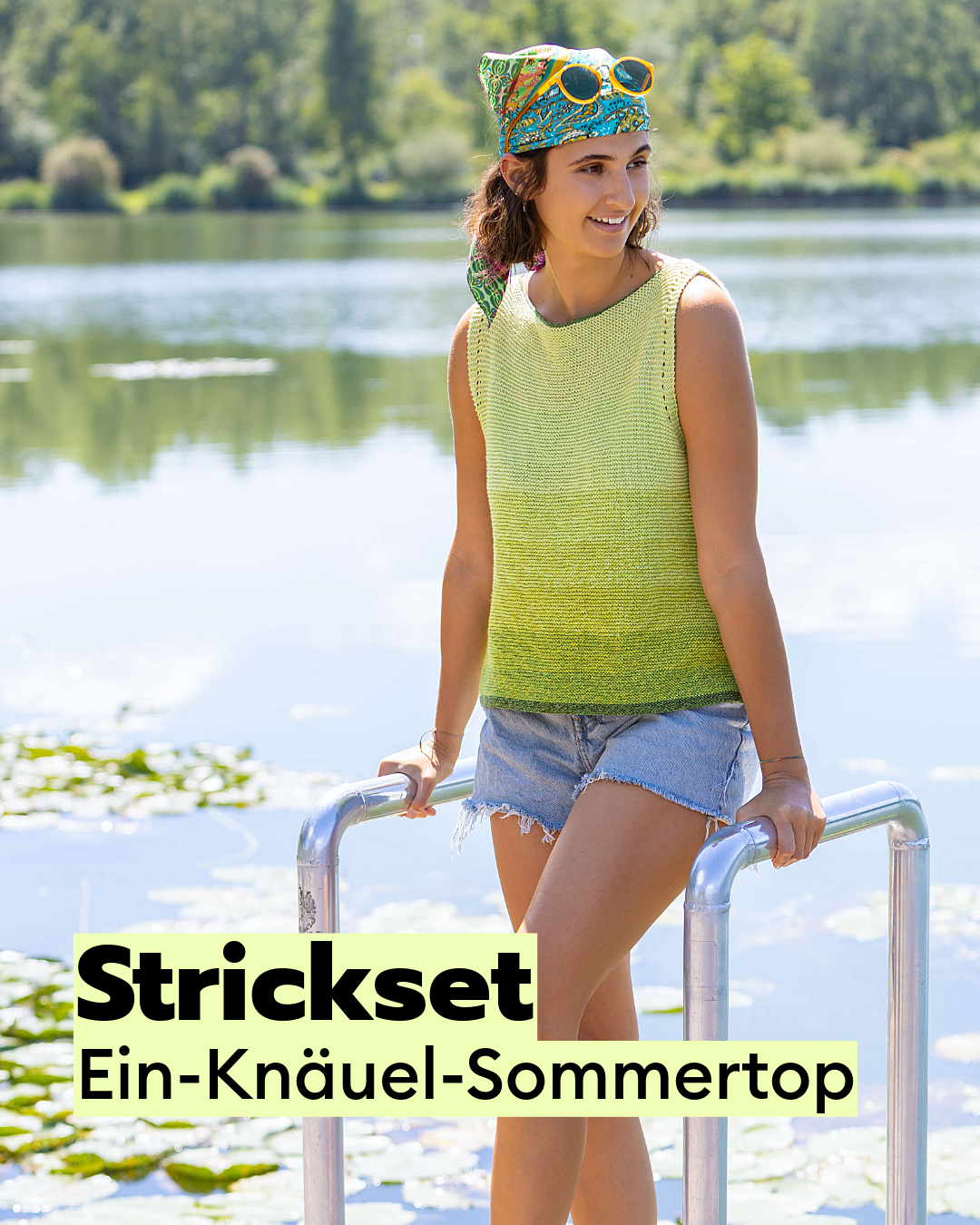 Strickset Ein-Knäuel-Sommertop