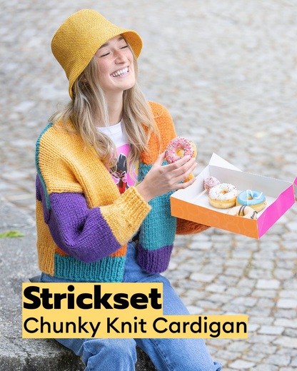 Strickset Chunky Knit Cardigan