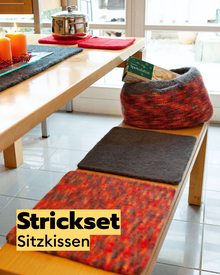 Filzset Gefilzte Sitzkissen