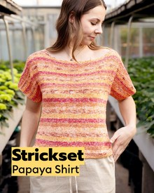 Strickset Papaya Shirt