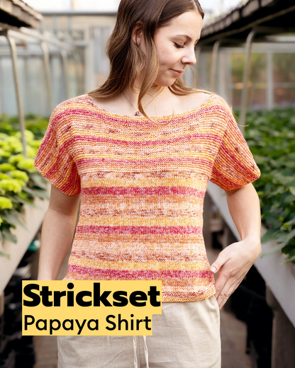 Strickset Papaya Shirt