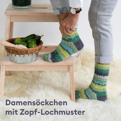 Kit de tricot Hot Socks Madena – 7x laine à chaussettes fabriquée en Italie