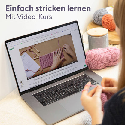 Strick-Lernset