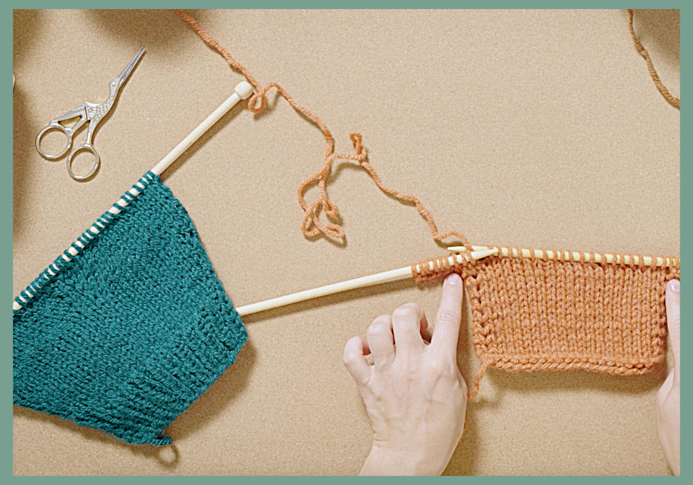 Strickschule 33 Maschen zunehmen-11-08-22