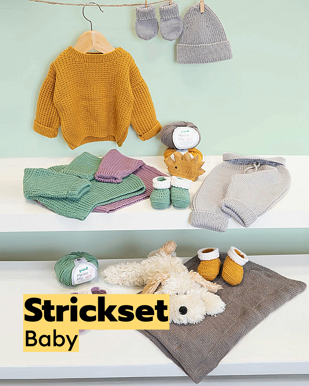 Kit de tricot pour bébé