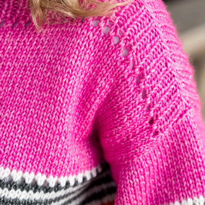 Knitting kit Color-Flash Sweater