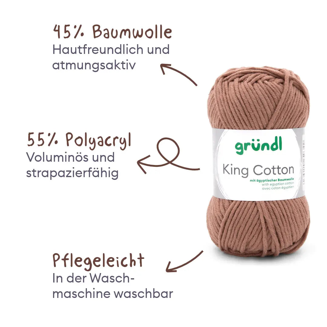 Strickset gestreifter Pullover kraus rechts