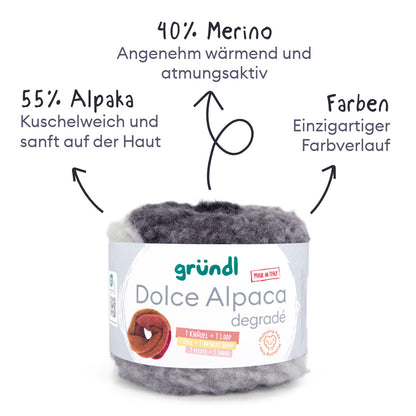 Strickset Loop aus Alpaka